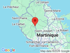 Map of Site Report: Riviere Blanche, Martinique